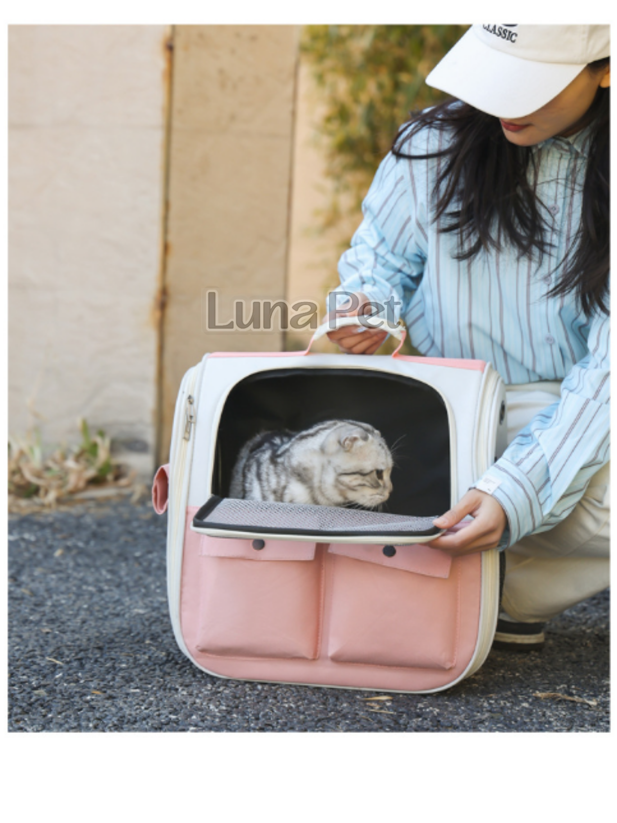 Balo vận chuyển thú cưng Luna Pet BL14 - Balo đựng chó mèo tiện dụng giá rẻ