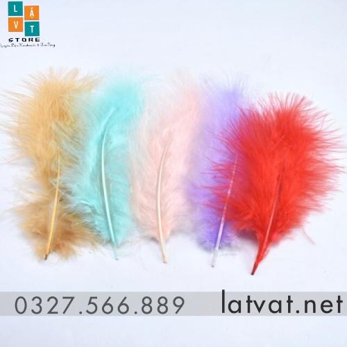 Lông Vũ Mềm Mịn Nhiều Màu dùng trong sáng tạo Resin Handmade, sử dụng làm Dreamcatcher, quà tặng ý nghĩa