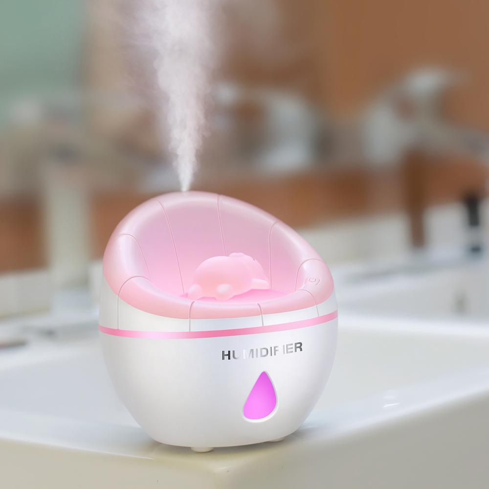 Máy Phun Sương Tạo Ẩm Không Khí USB Máy Khuếch Tán Tinh Dầu Tạo Ẩm Sử Dụng Nhà Humidificador Phun Sương Tạo Ẩm Hình Ếch Con Khuếch Tán Máy Xông Khí Dung Cho Xe Ô Tô Văn Phòng
