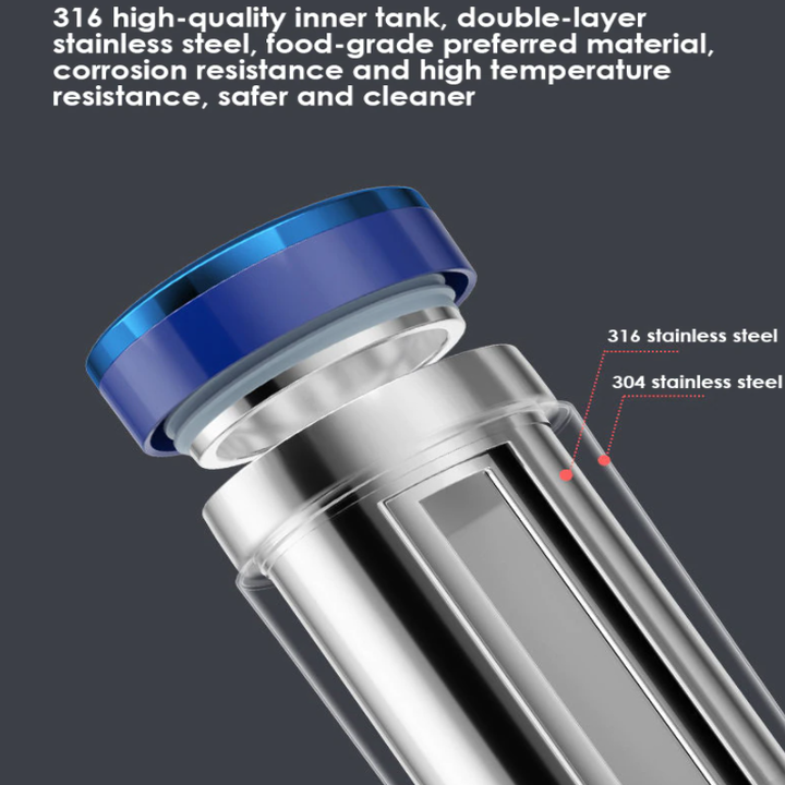 Bình đun nước kiêm giữ nhiệt cao cấp Morphy Richards MR6060 - Chất liệu inox 304 - Có 3 màu lựa chọn