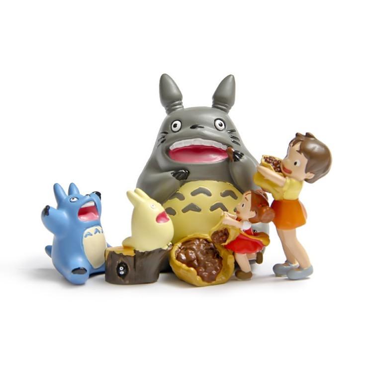 Mô hình figure set Totoro Bộ 16 Món  TMU19  Taki Shop