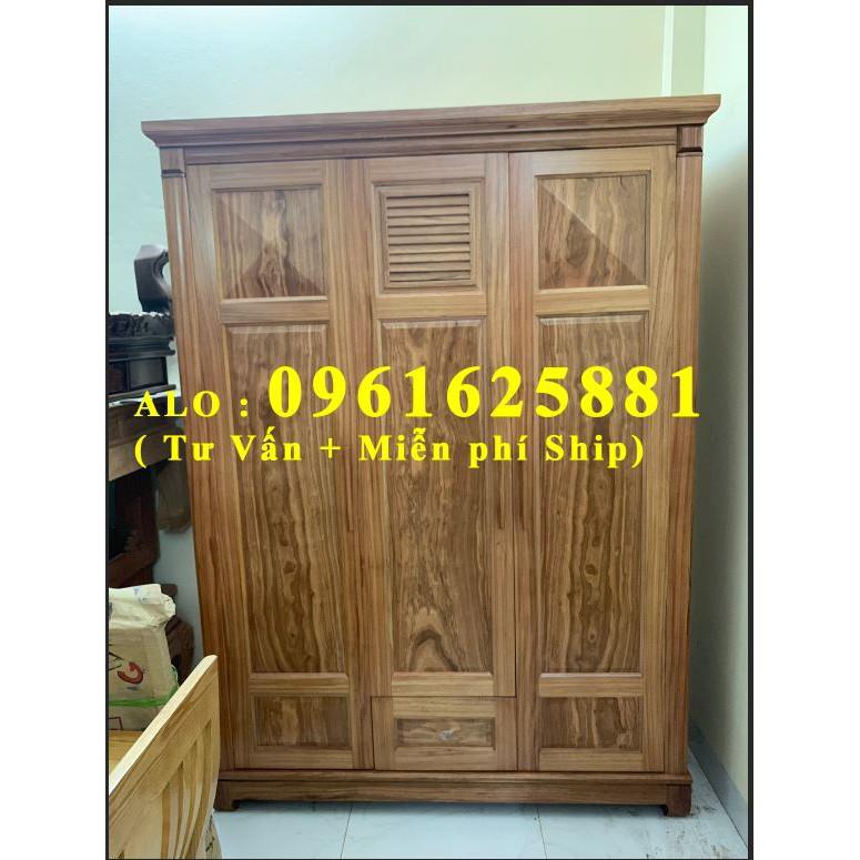 Tủ Quần Áo Gỗ Hương Xám Cao Cấp