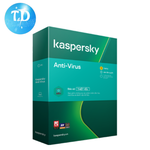 Bản quyền phần mềm diệt Virus Kaspersky Standard 1 năm cho 1 máy tính (KL10414UCFS) - Hàng chính hãng