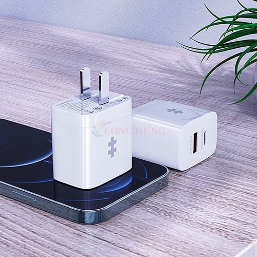 Cốc sạc HyperJuice 20W Charger Small Size 1USB 1Type-C HJ205 - Hàng chính hãng