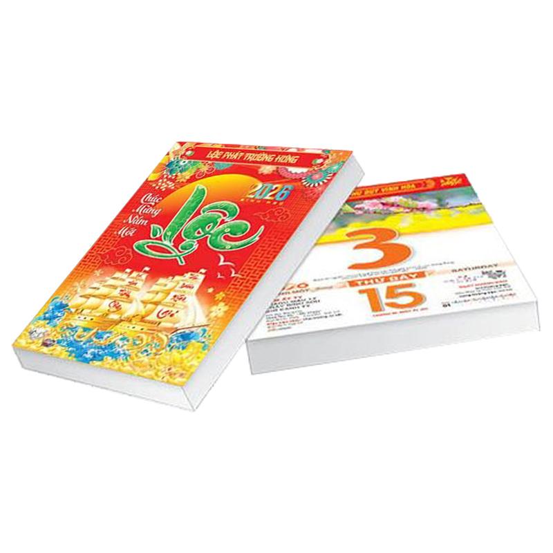 Lịch Bloc Đại 2026 - Chủ Đề Cảnh Đẹp Bốn Mùa - Văn Lang VL12A
