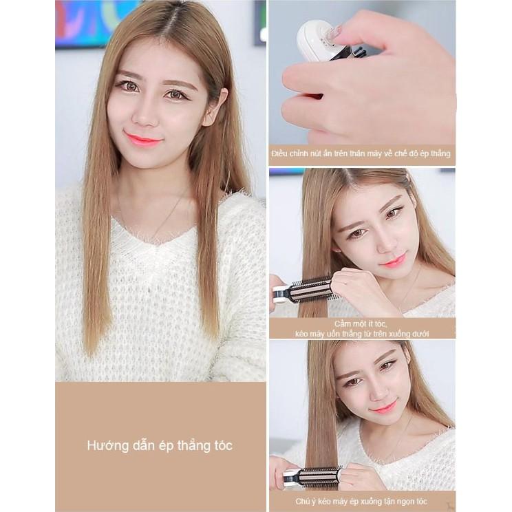 Máy Uốn tóc Duỗi tóc đa năng 3 trong 1 - ShopToro - AsiaMart