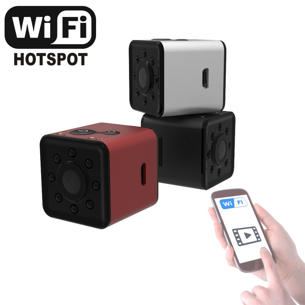 Camera thể thao AF mini dễ thương với phát hiện chuyển động, tầm nhìn ban đêm và vỏ chống thấm nước.
