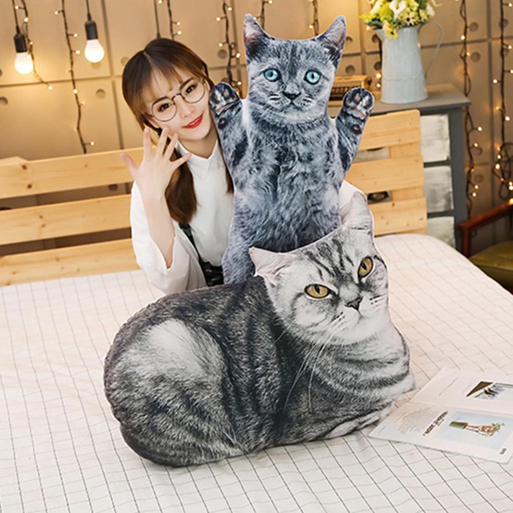 Gối Ôm Hình Động Vật 3d Sống Động
