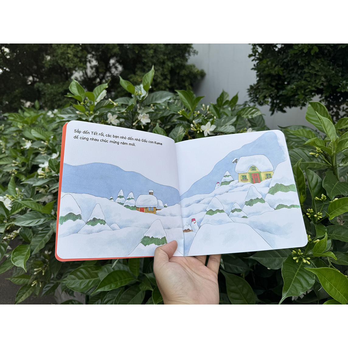 Chúc mừng năm mới - Sách tranh ehon Gấu con Kuma - Những chuyện nhỏ hàng ngày