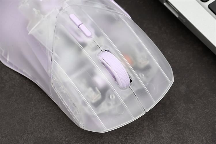 Chuột Gaming Không Dây Rapoo VT9 Air 4K Transparent – Siêu Nhẹ 49g, Cảm Biến 4K, Thiết Kế Trong Suốt Cực Đẹp - Hàng Chính Hãng