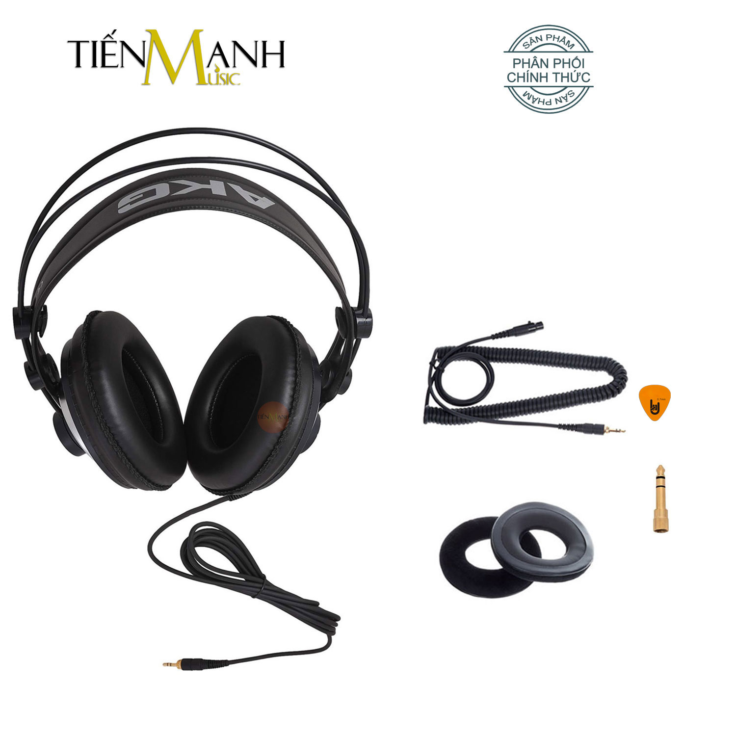 [Chính Hãng Mỹ] Tai Nghe Kiểm Âm AKG K240 MKII Pro Over-Ear Studio Monitor Headphones Professional K240 MK2 - Kèm Móng Gẩy DreamMaker