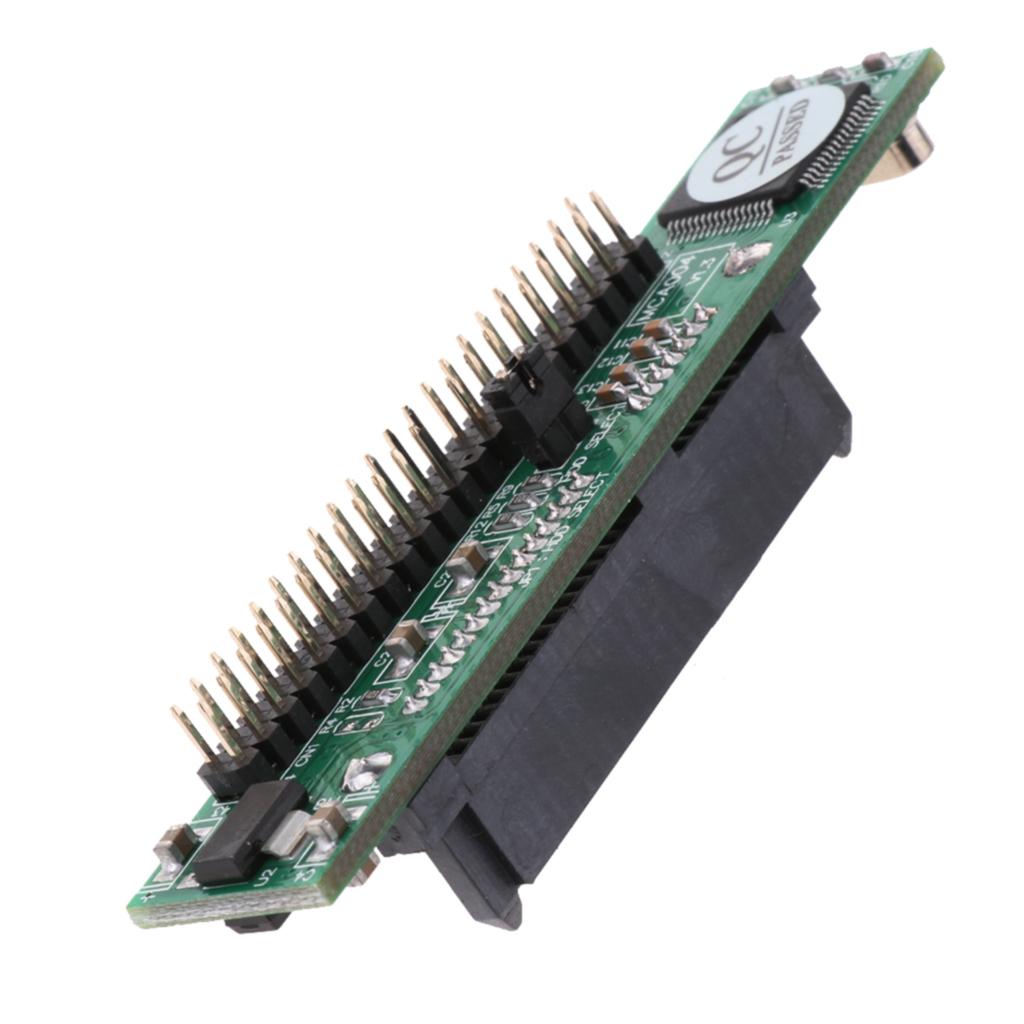 Multicolor 44pin 2.5'' IDE HDD SSD Laptop Hard Drive Female To Male SATA Adapter