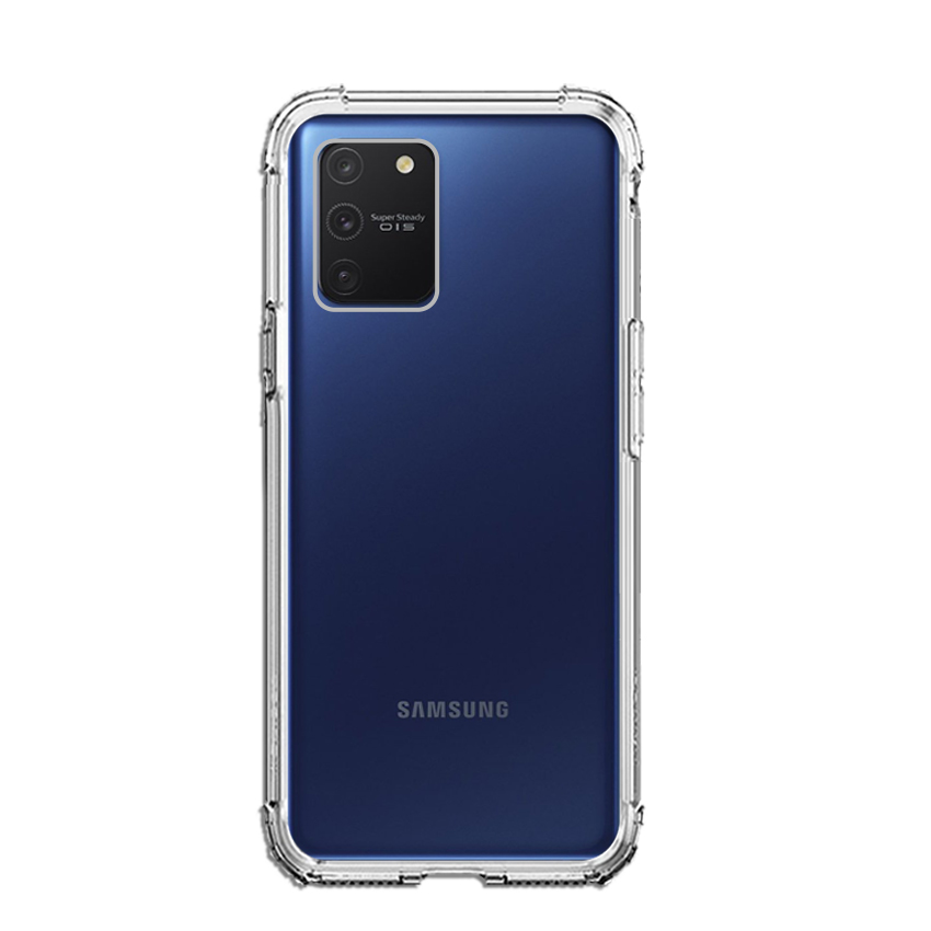 Ốp Lưng Chống Sốc cho điện thoại Samsung Galaxy S10 Lite / M80s - 04072 - Dẻo Trong - Hàng Chính Hãng