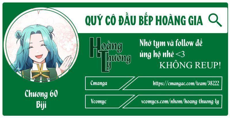 quý cô đầu bếp hoàng gia chapter 60 1