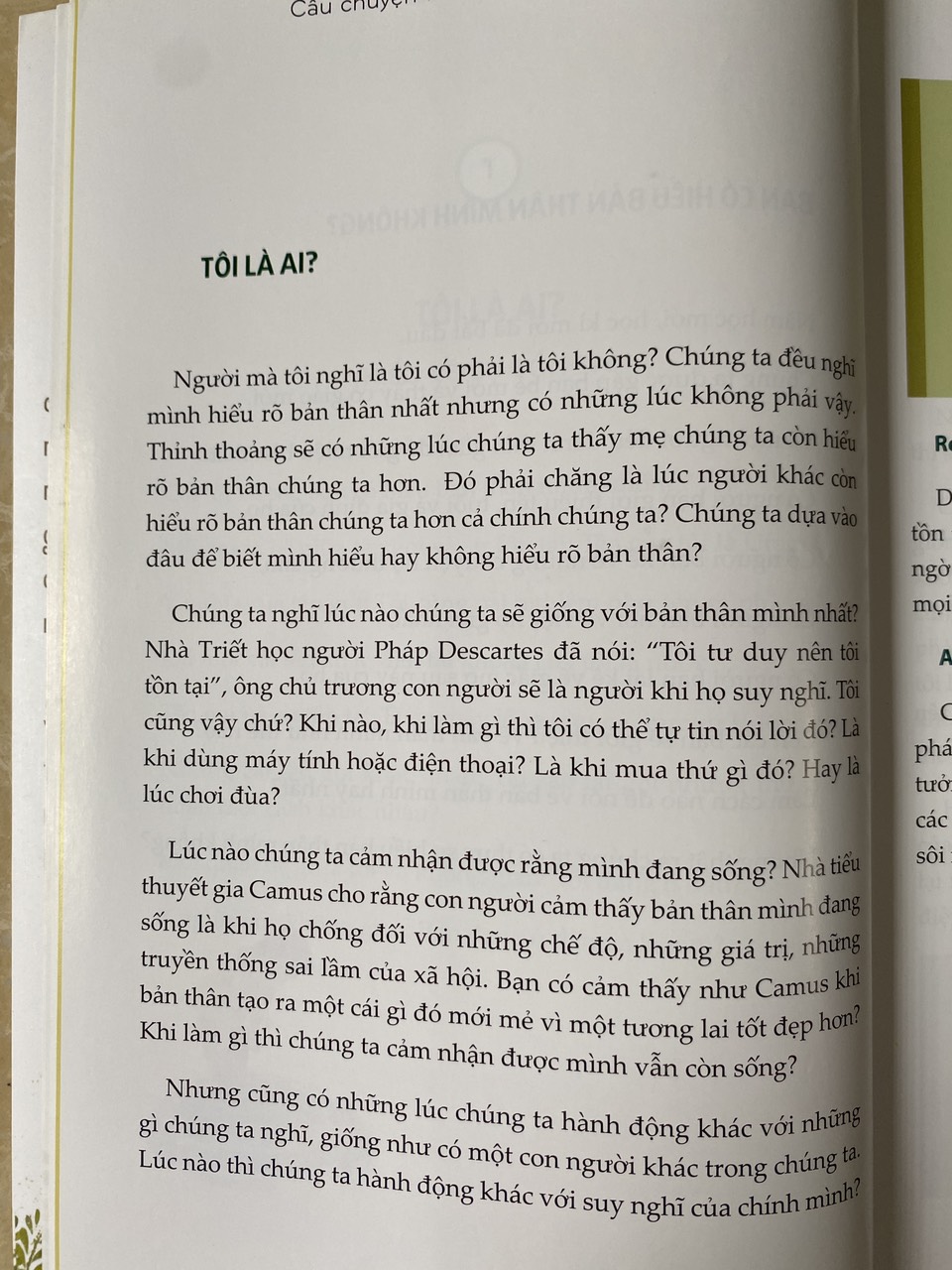 Câu chuyện triết học - hỏi trái tim mình