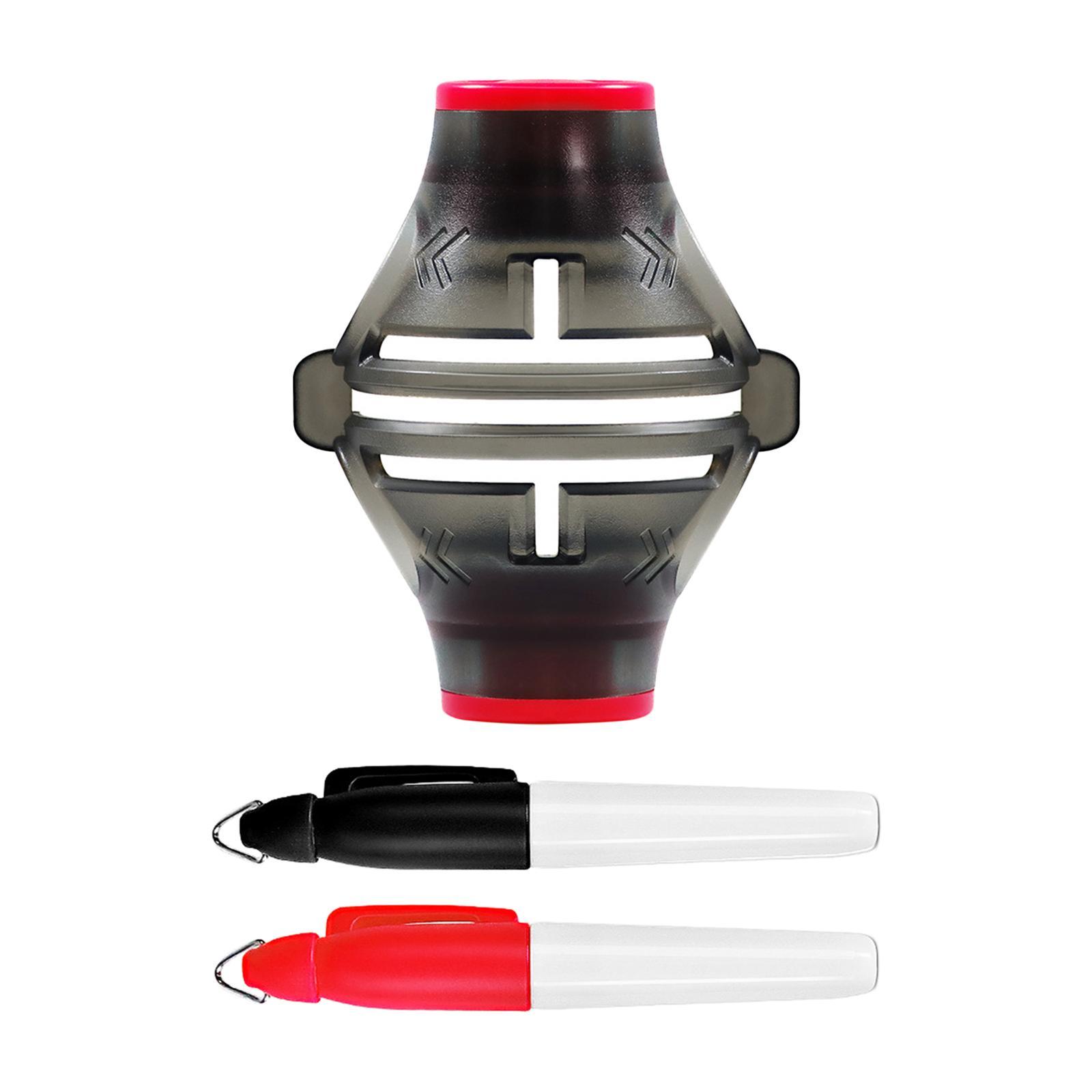 Golf  Liner Tool with Marker Pens Line Drawing Golf Ball Liner