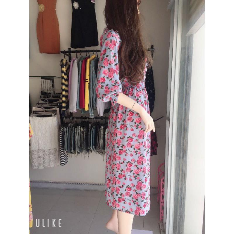 Đầm, jum tiểu thư hình thật, chat chọn màu