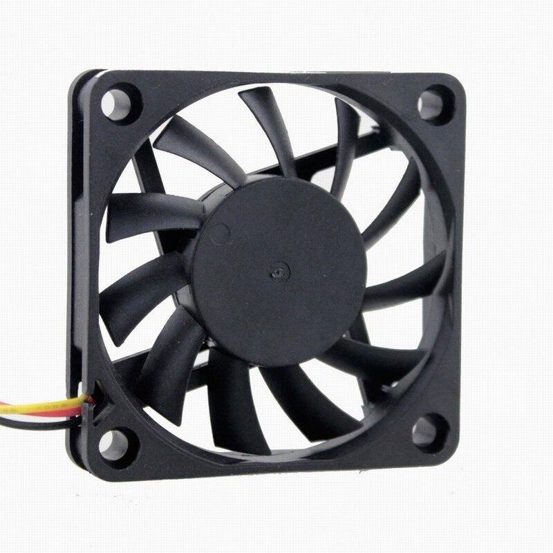 1 Piece Gdstime 3Pin FG Dual Ball 60mm x 1mm DC 11V 3-wire Brushless Cooling Fan 60x60x1mm 6cm 601