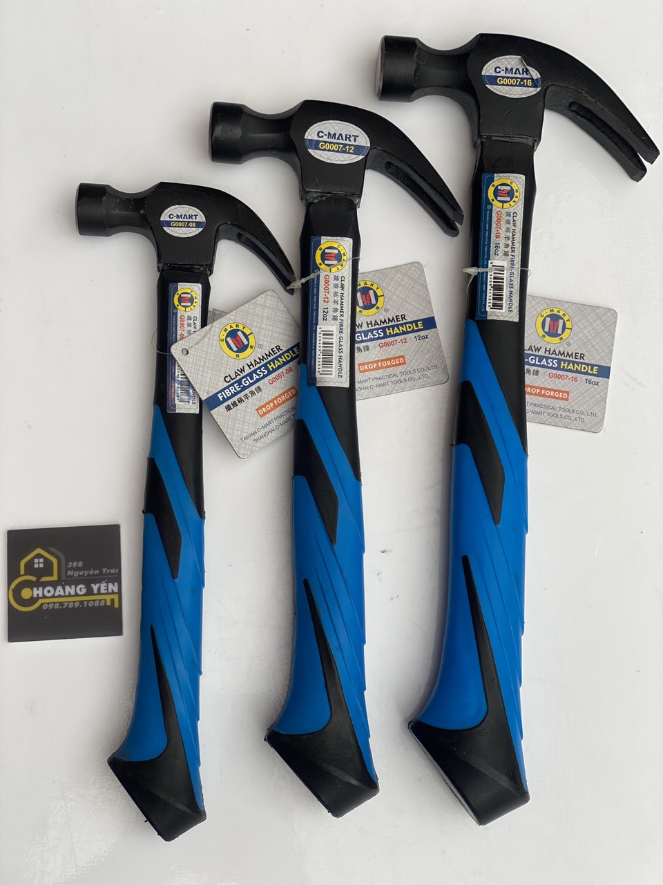 Búa nhổ đinh cán thép C-Mart G0007-12