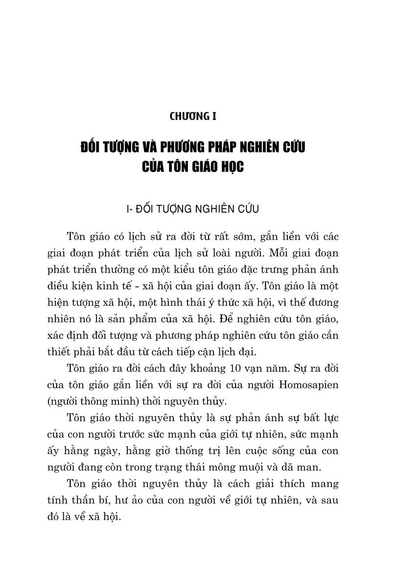 Giáo trình tôn giáo (bản in 2024)