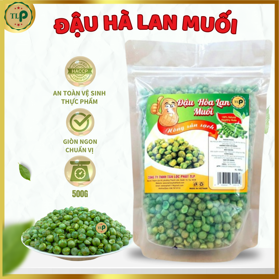 ĐẬU HÀ LAN MUỐI TÂN LỘC PHÁT