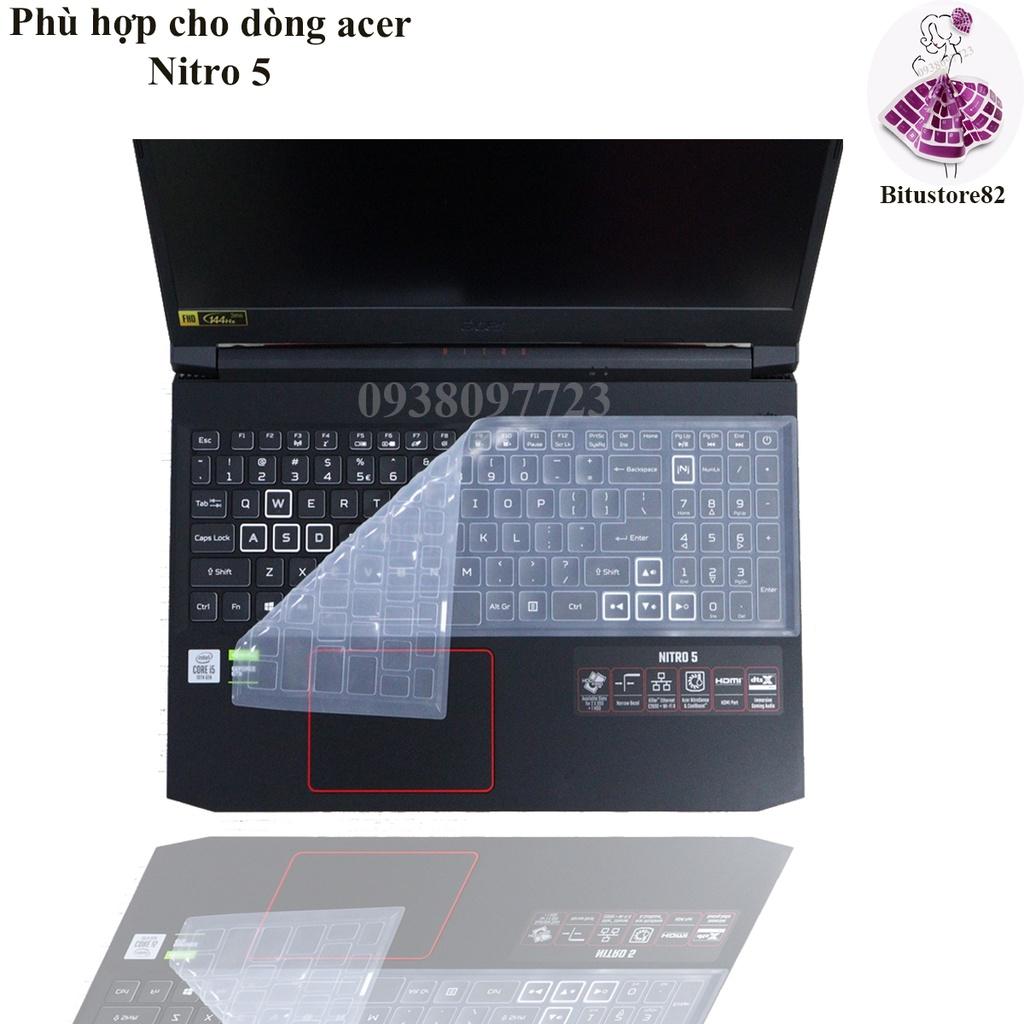 Ốp silicon phủ bàn phím dành cho laptop Acer Nitro 5 AN515 45/57/58