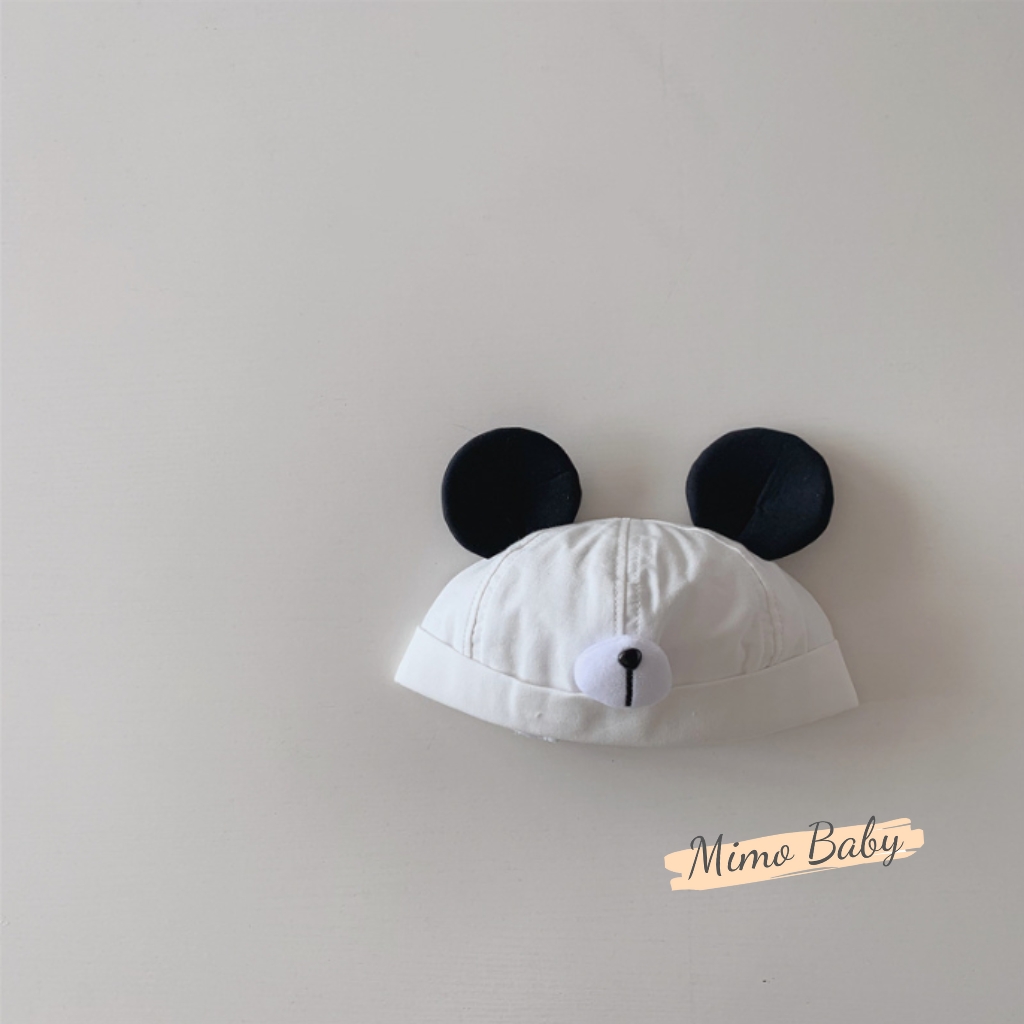 Mũ nón bucket tròn chụp đầu tai chuột mickey dễ thương cho bé MH237 Mimo Baby