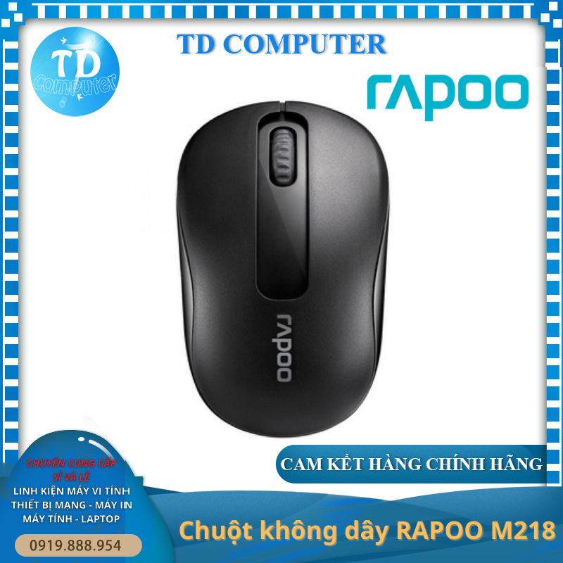 Chuột không dây RAPOO M218 - Hàng chính hãng Nam Thành phân phối