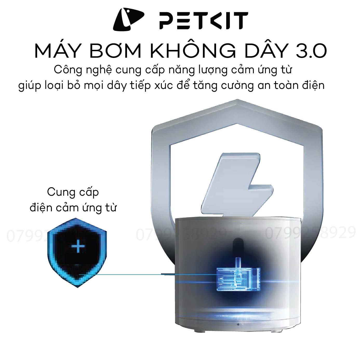 Máy Lọc Nước Cho Mèo Petkit EverSweet Solo 2 Kết Nối App, Bơm Không Dây