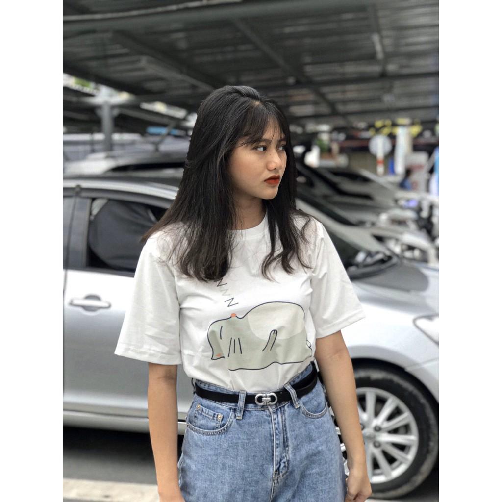 Áo Thun Nữ Họa Tiết Hoạt Hình Đáng Yêu - I4252