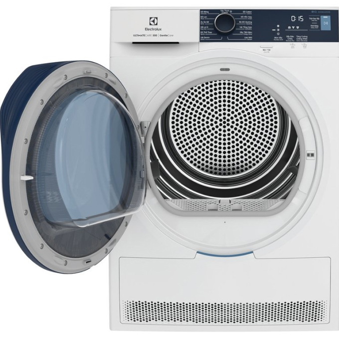 Máy sấy bơm nhiệt Electrolux 8 kg EDH804H5WB - Hàng chính hãng - Giao tại Hà Nội và 1 số tỉnh toàn quốc