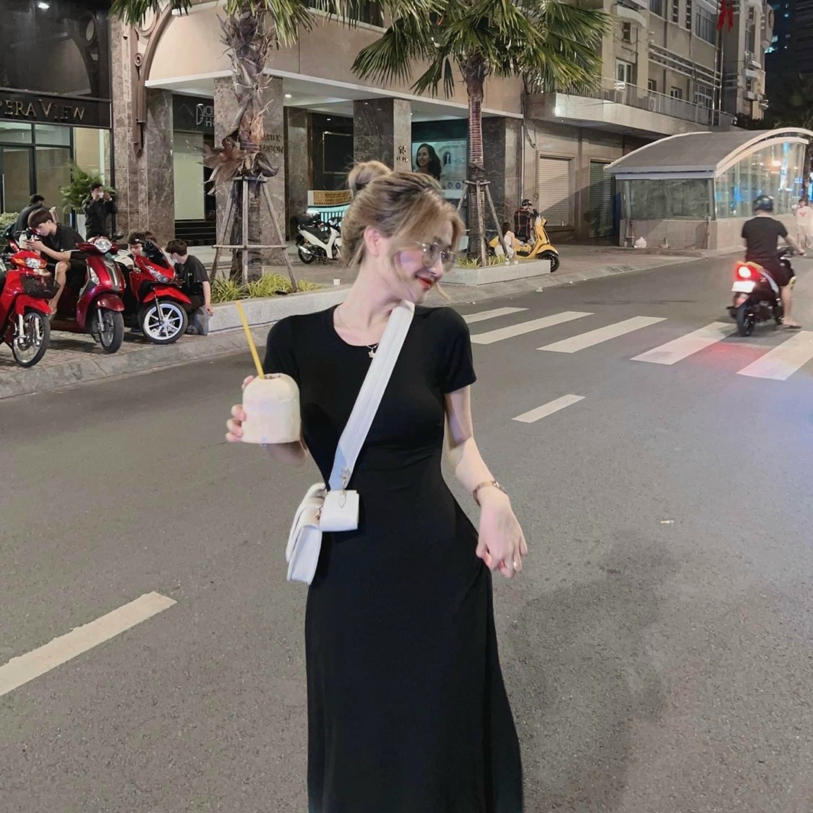 ĐẦM THUN GÂN TĂM SIÊU DÀI XẺ TÀ