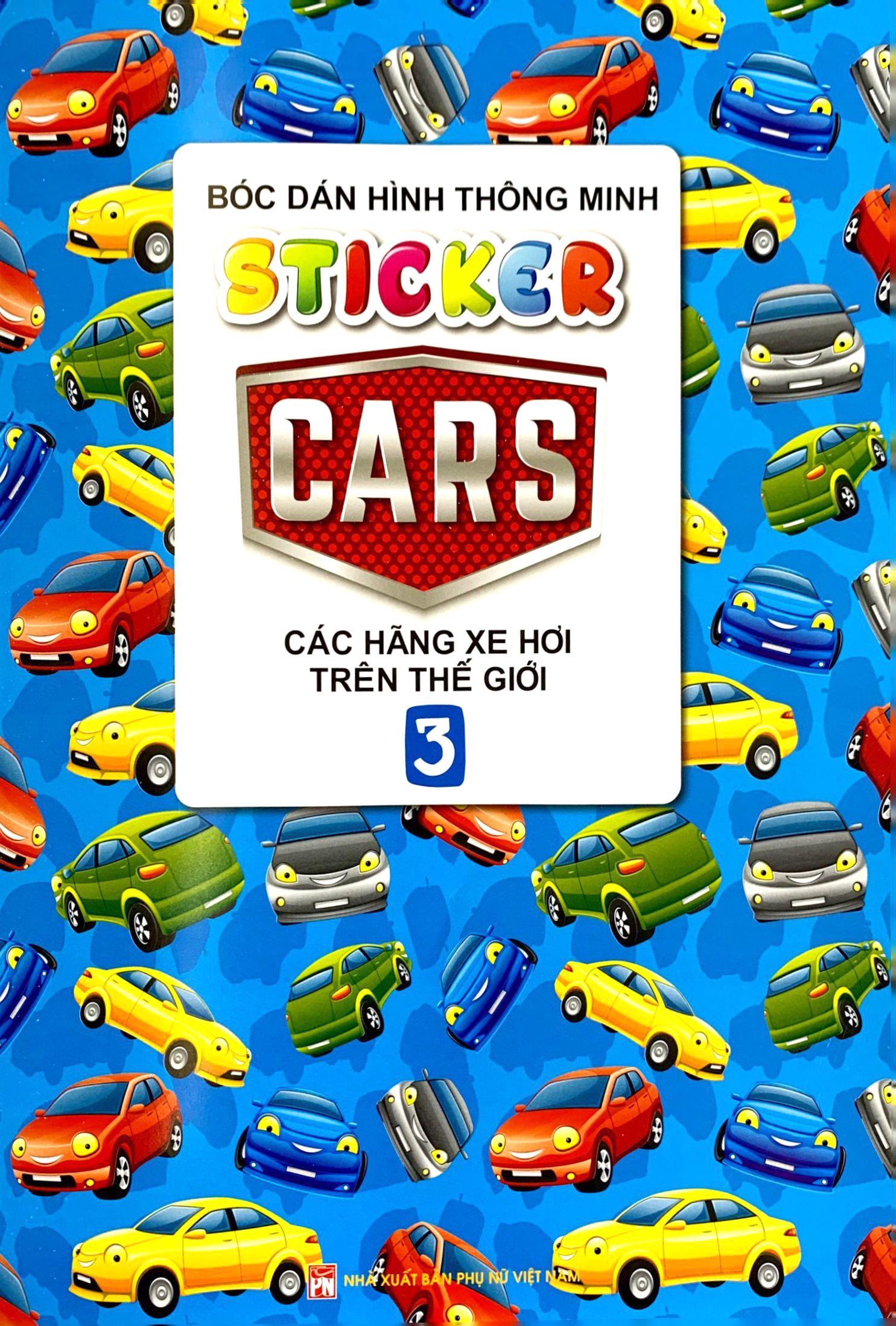 Sticker Bóc Dán Hình Thông Minh - Car - Các Hãng Xe Trên Thế Giới 3