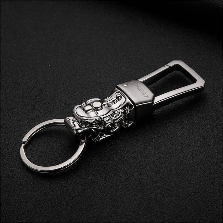 Móc Khoá Tỳ Hưu Có Đèn Led Siêu Sáng , Siêu Bền Bỉ