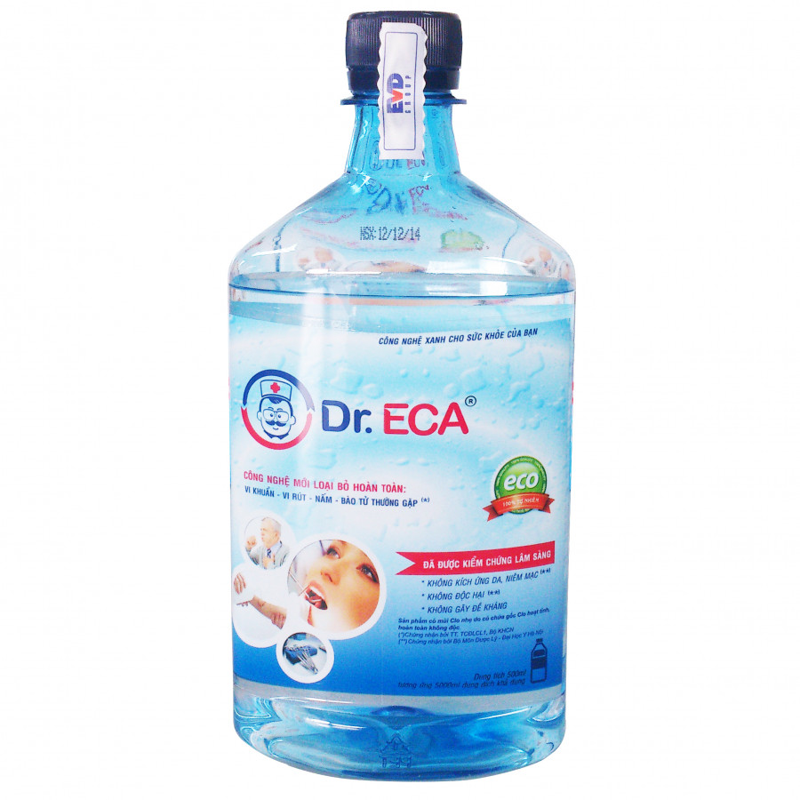 Dung dịch khử trùng Dr.ECA chai 500ml