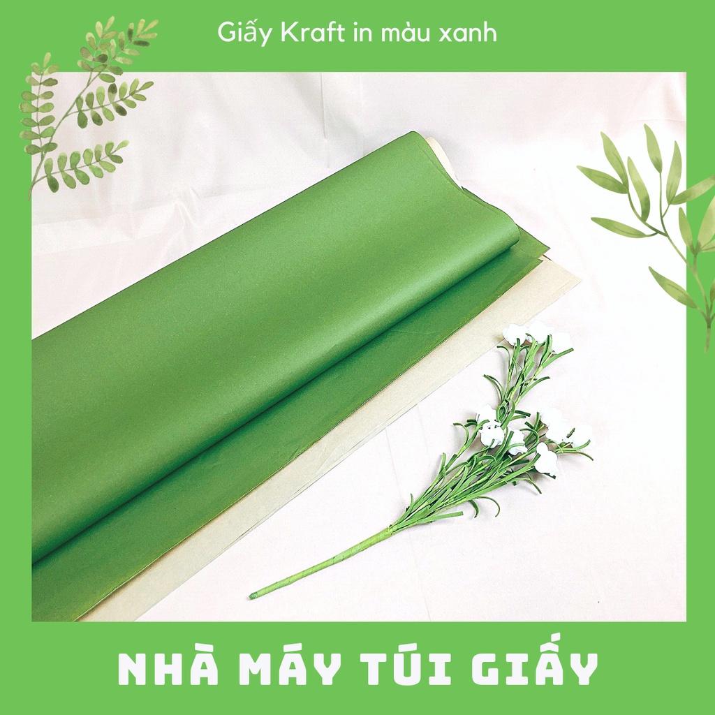 Tờ giấy Kraft - Xi măng gói quà, giấy gói hoa, vẽ giấy rập. đa năng