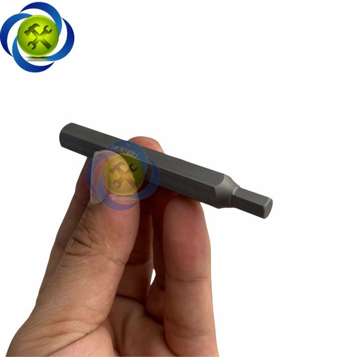 Mũi vít đóng lục giác 4mm Kingtony 168004H thân 10mm dài 80mm