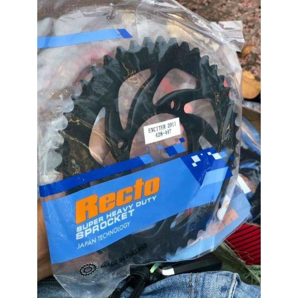 B3 Nhông Sên Dĩa 15T x 43T Recto xe Yamaha YaZ / Exciter135cc - Sên VIX / TFX Phốt Cao Su