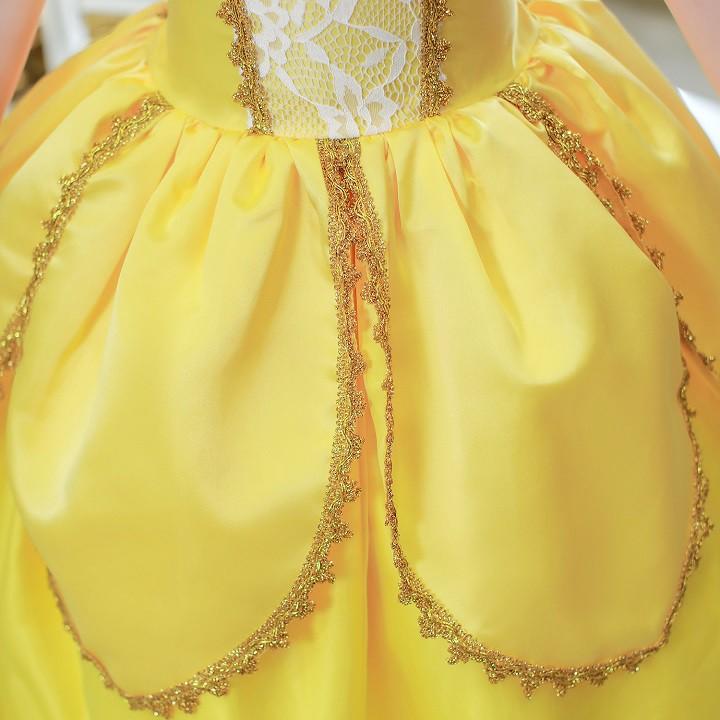ẢNH THẬT - Đầm Công Chúa Belle Phim Người Đẹp Và Quái Vật E03