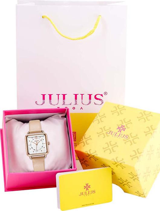 Đồng Hồ Nữ Julius Hàn Quốc JA-1123 Dây Da