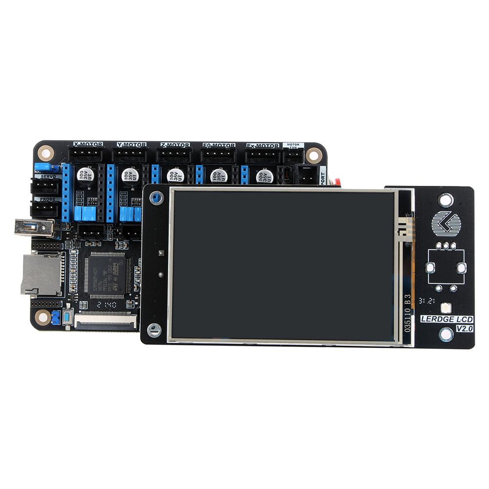 LERDGE-Z 3D Máy In Ban 32bit cho bảng điều khiển phần bo mạch chủ với STM32 CÁNH TAY 32 Bit Mainboard tmc2208 lv8729 TMC2209