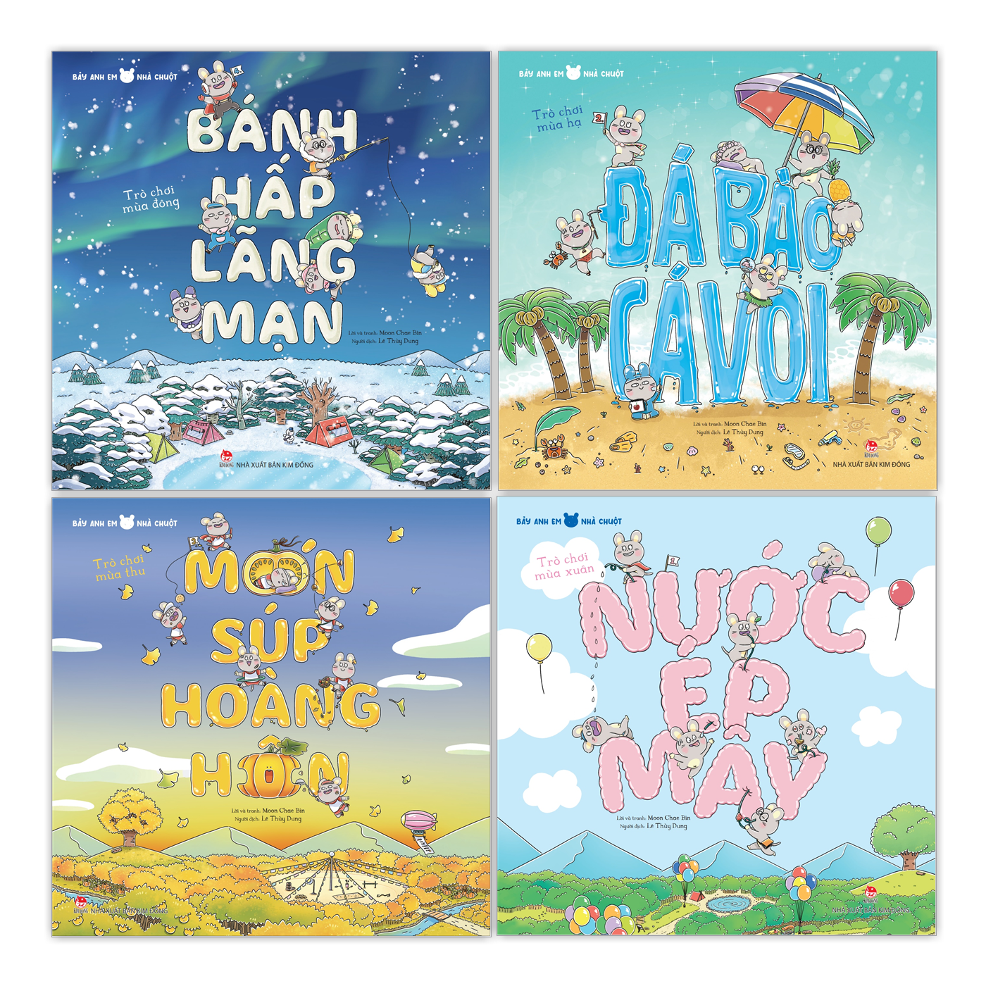 Bộ Sách Bảy Anh Em Nhà Chuột