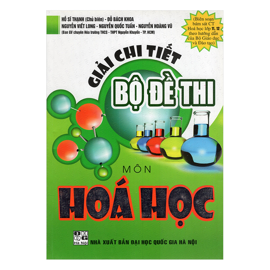 Giải Chi Tiết Bộ Đề Thi Môn Hóa Học