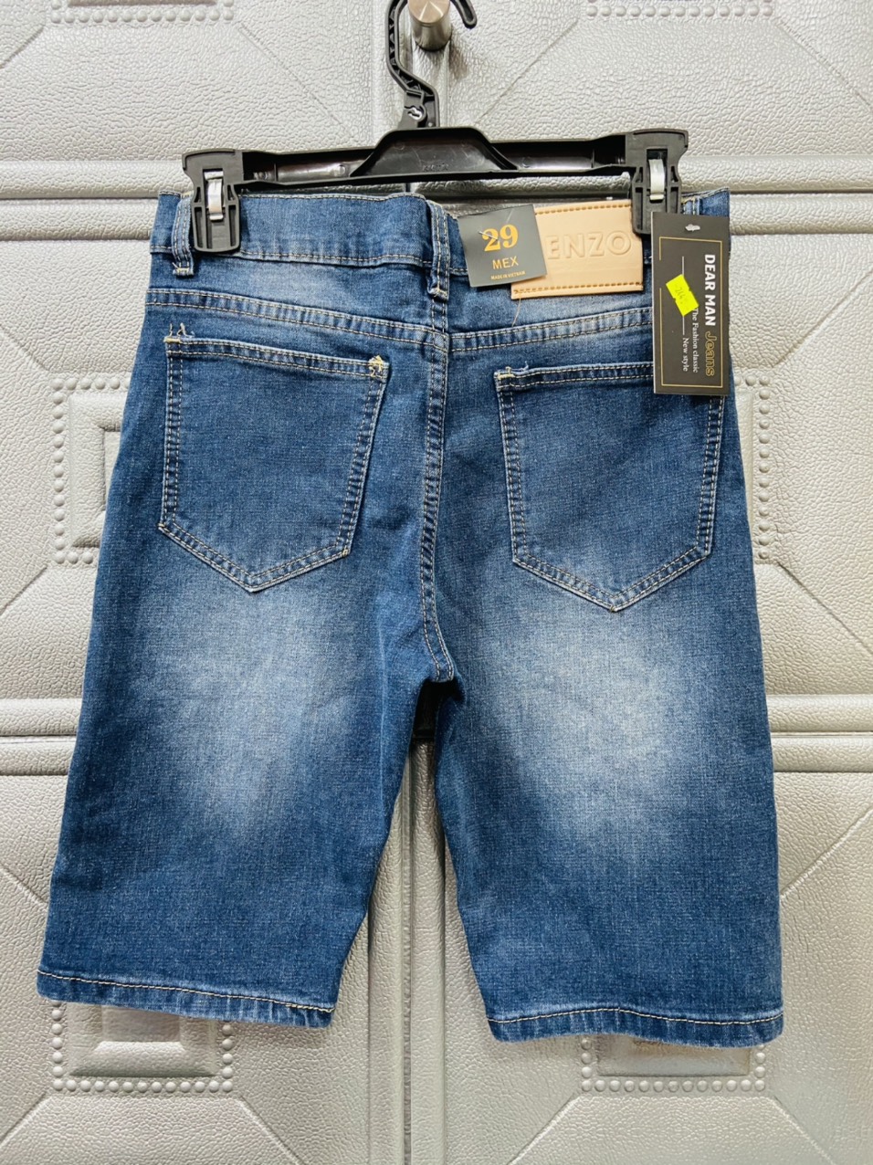 Quần shorts jeans nam ngắn cao cấp