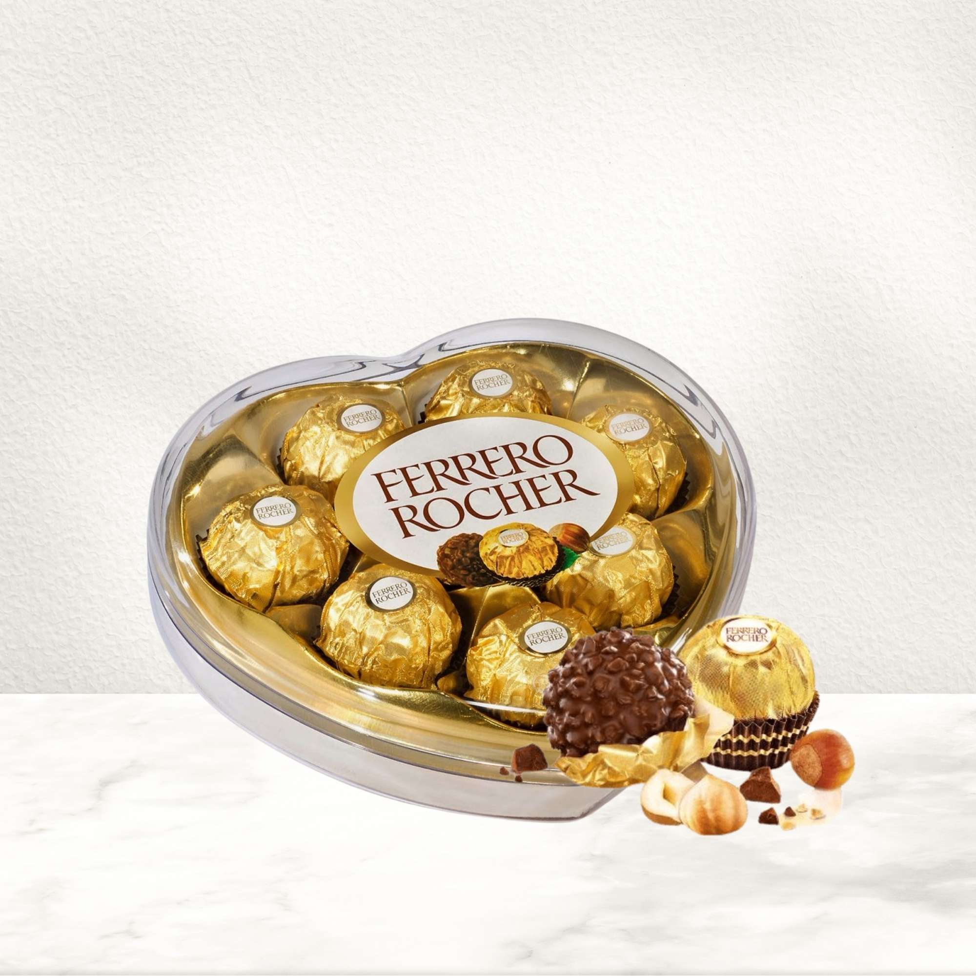 [Giao hàng toàn quốc] Socola trái tim Ferrero Rocher (100G/8 viên)