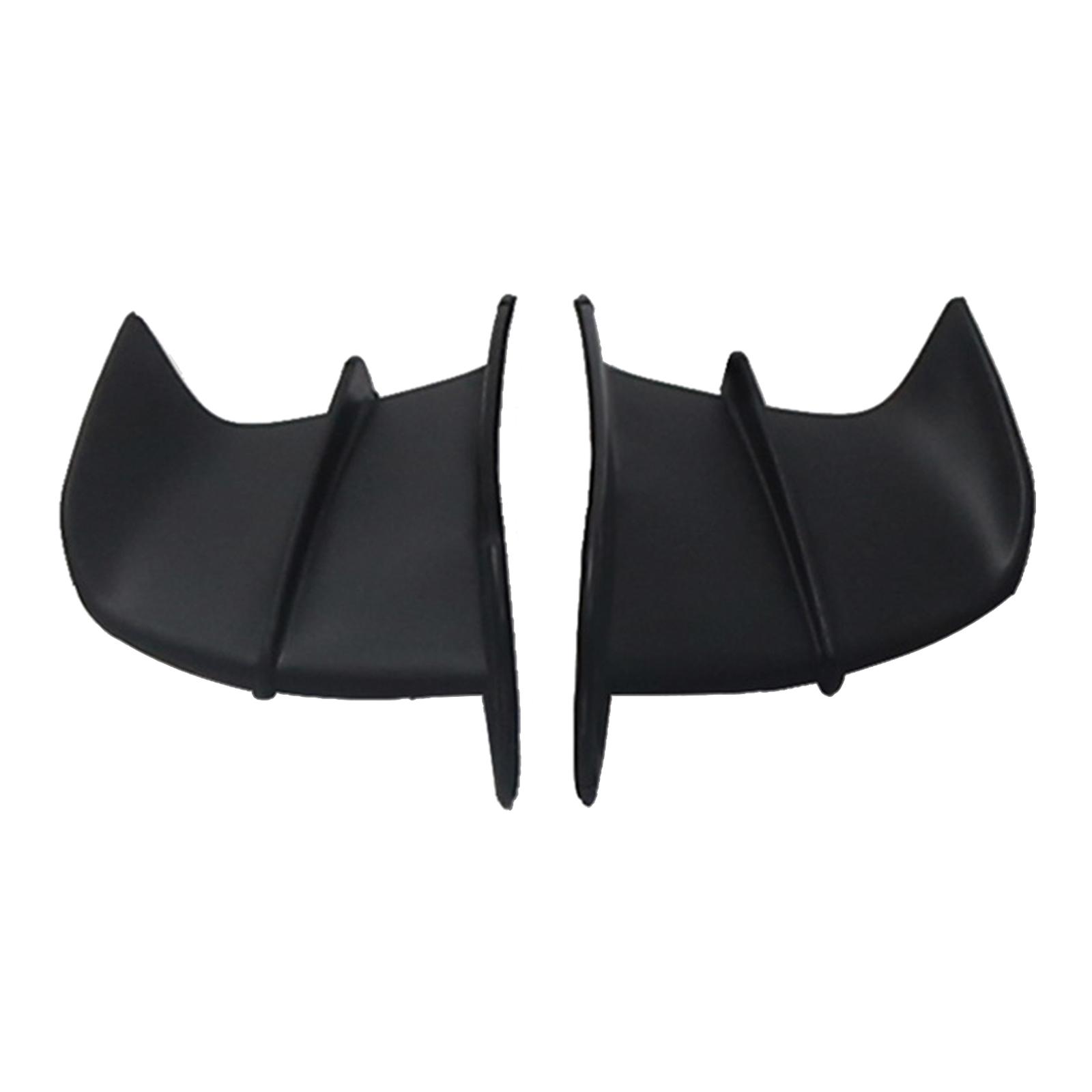 2 Piece Motorcycle Wing Glued Aerodynamic Wing Kit for Yamaha BWS GP