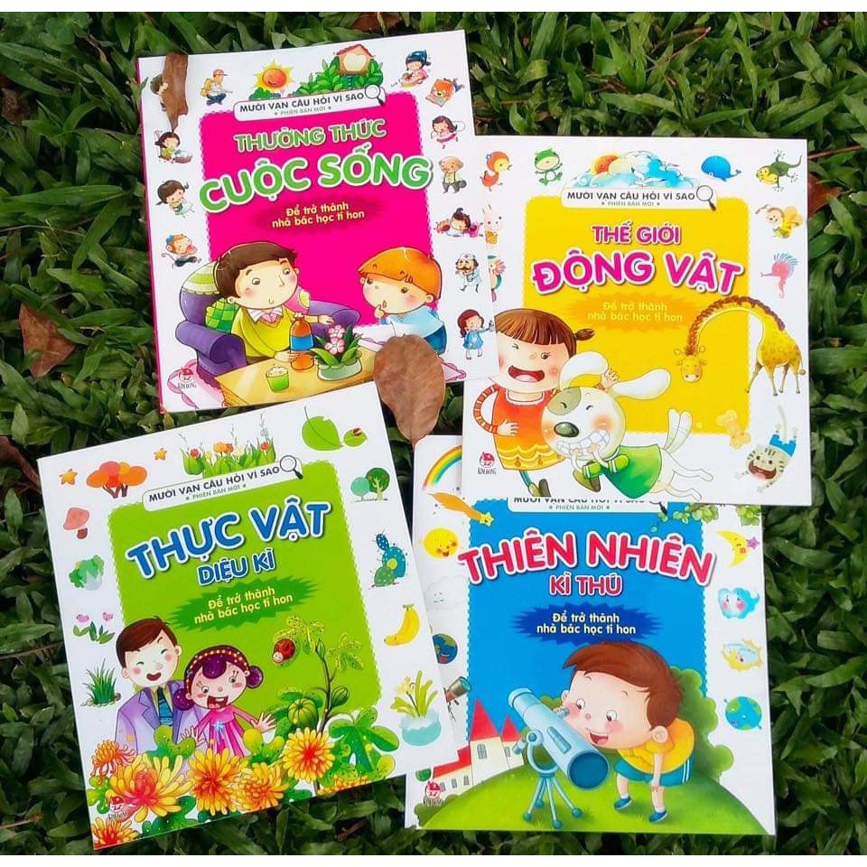Sách - Combo Mười Vạn Câu Hỏi Vì Sao - Phiên bản mới dành cho nhi đồng - NXB Kim Đồng