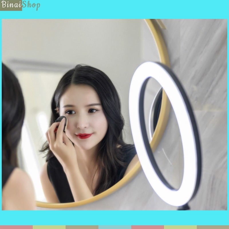 Đèn Ring Light 26cm - Cho Livestream, Quay Video, Chụp Ảnh, Make Up, Bán Hàng