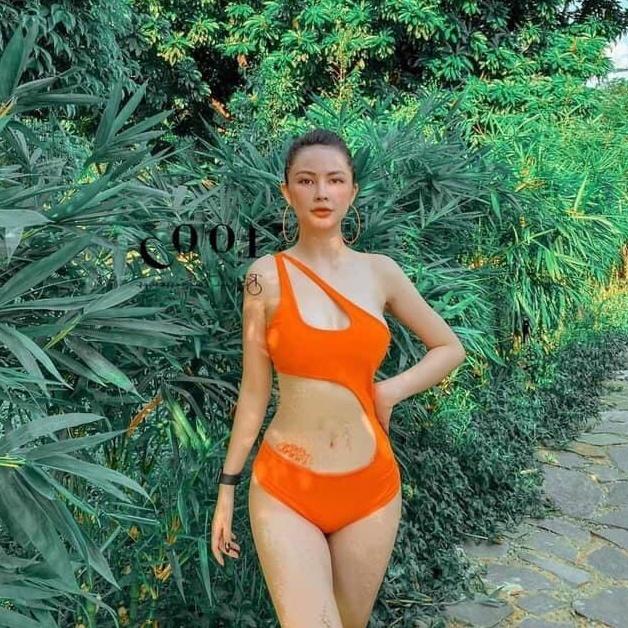 Bikini , Đồ Bơi , Đồ Đi Biển Một Mảnh Thân Liền Khoét Eo Sexy Nhiều Màu LT-076