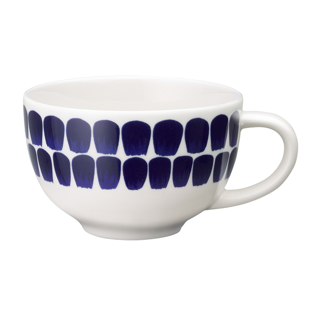 Cốc sứ Tuokio Iittala, họa tiết xanh cobalt